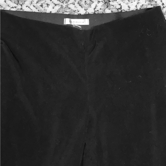 Croft and Barrow ,comfort waist black pants, EUC, 18S - Picture 2 of 4